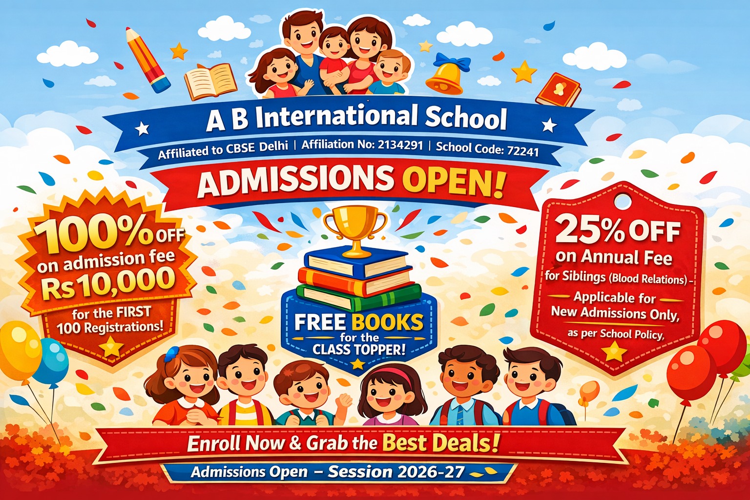 Admissions Open